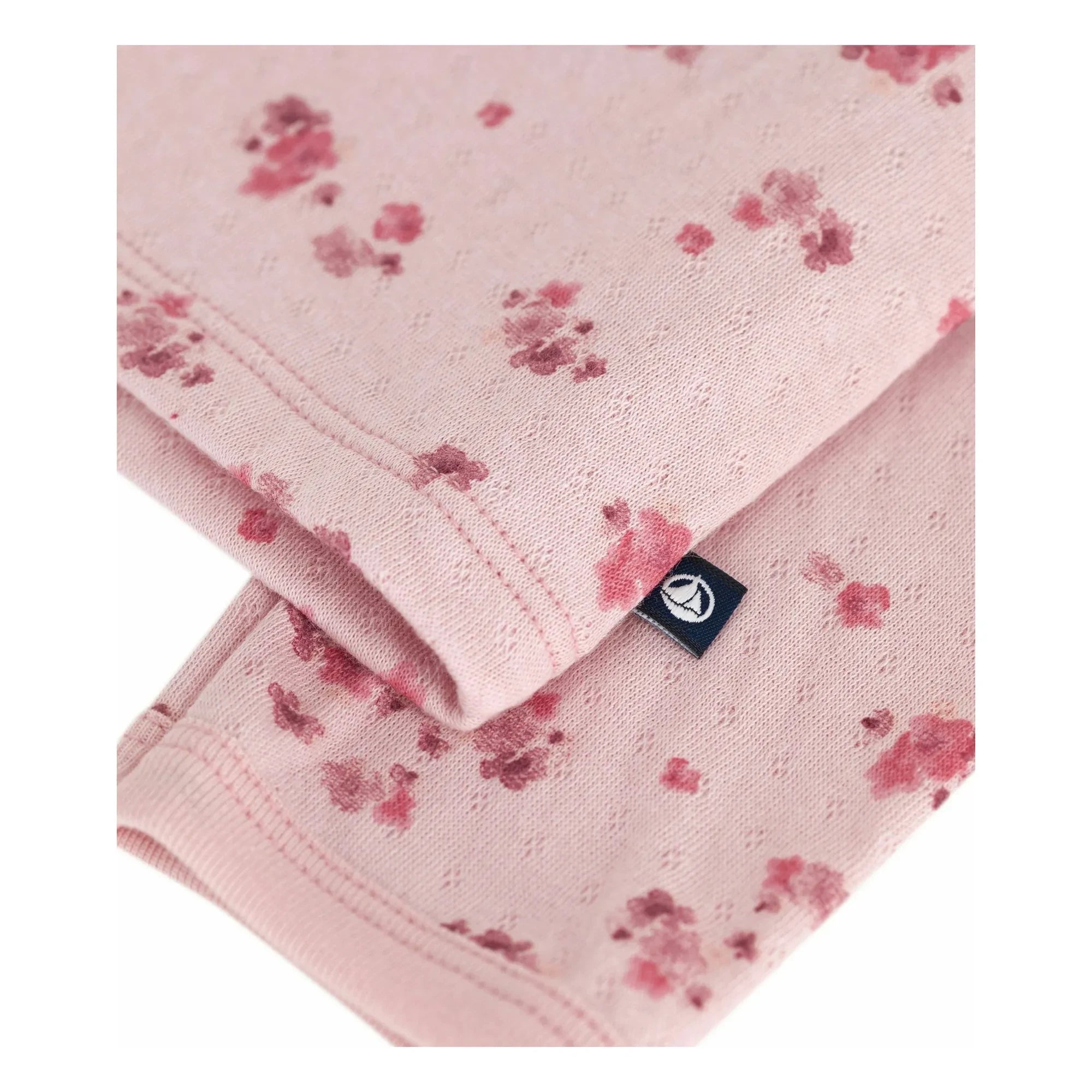 Petit Bateau - Camiseta sin mangas de algodón orgánico calado | Rosa