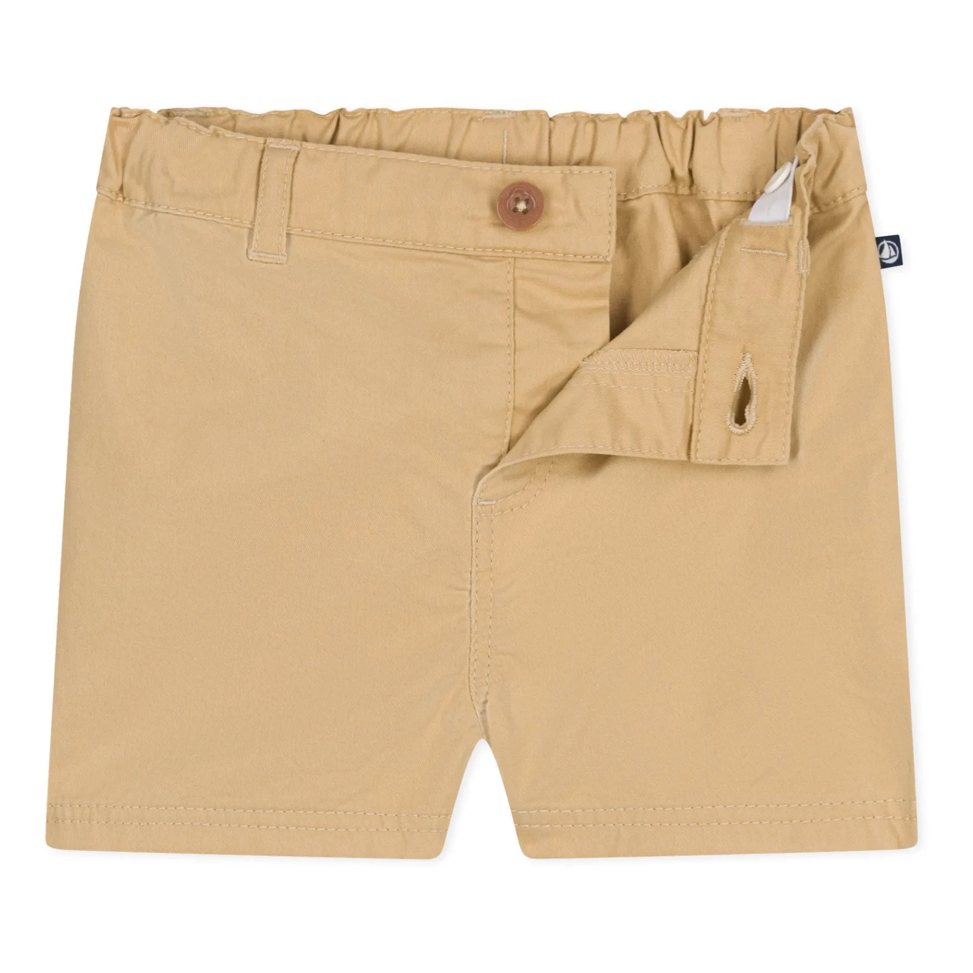 Petit Bateau - Pantalón corto de mosquitera | Beige