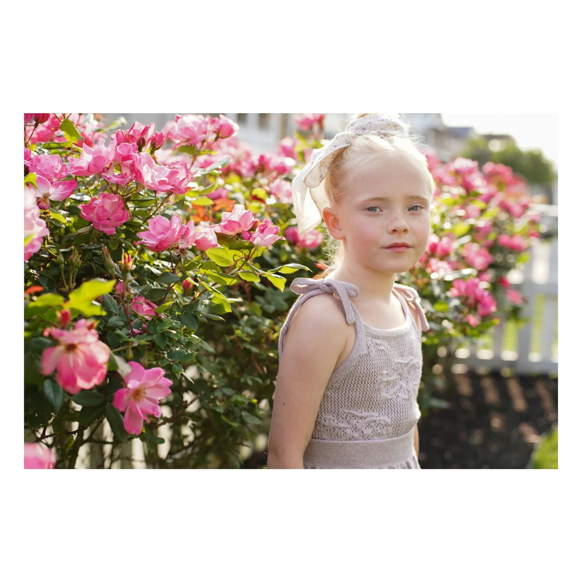 Soor Ploom - Camiseta sin mangas de algodón orgánico June Fleurs | Lila