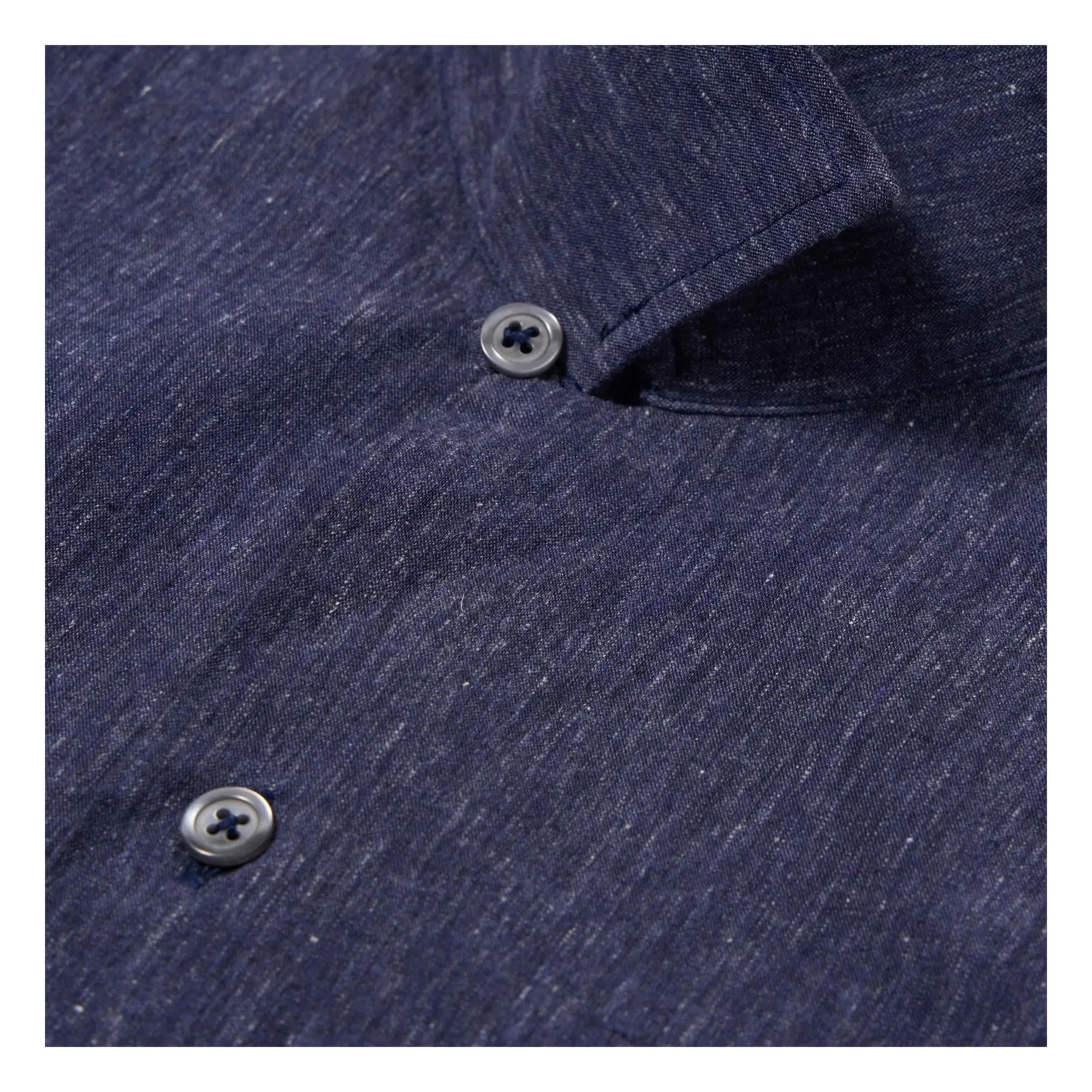 Universal Works - Chemise Road Sido Lin | Lacivert