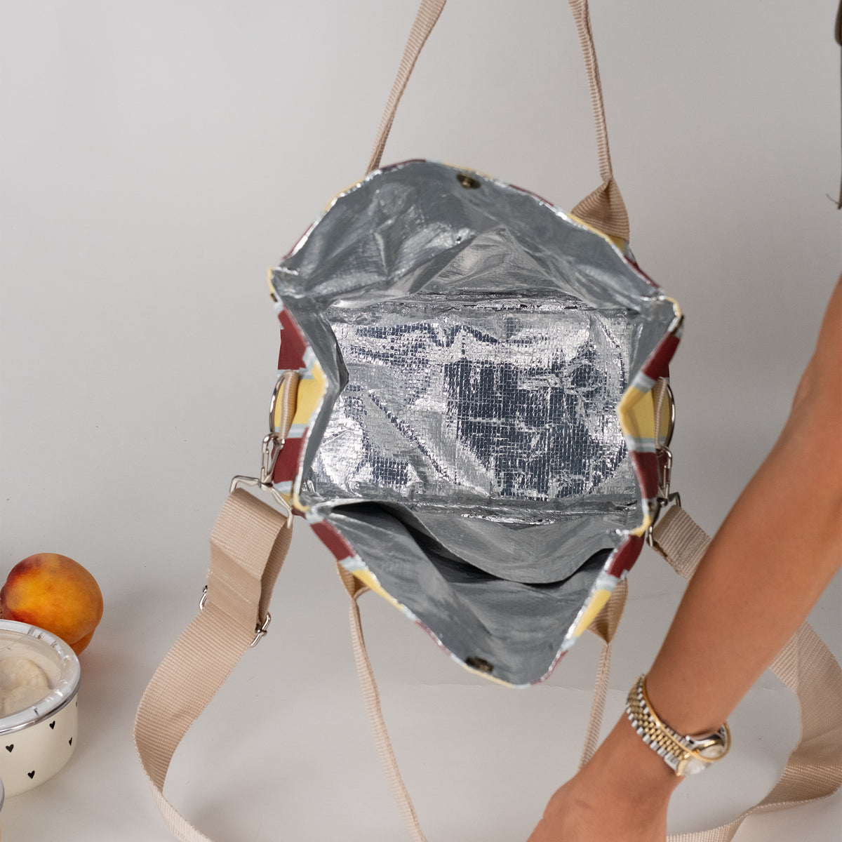 Peppythings - Bolsa Térmica para Comida Bike Back To City 2.0