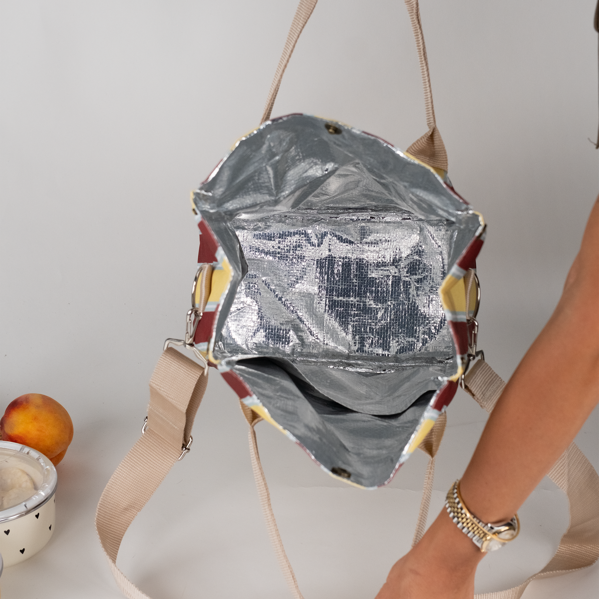 Peppythings - Bolsa Térmica para Comida Bike Back To City 2.0