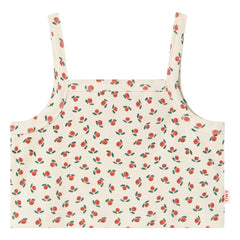 Tinycottons - Camiseta con estampado de rosas y algodón orgánico | Blanca