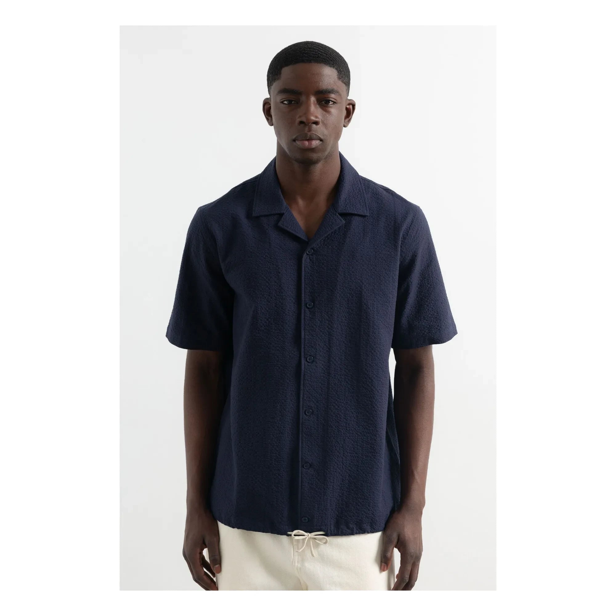 Edmmond Studios - Camisa Travis Manga Corta | Azul Marino