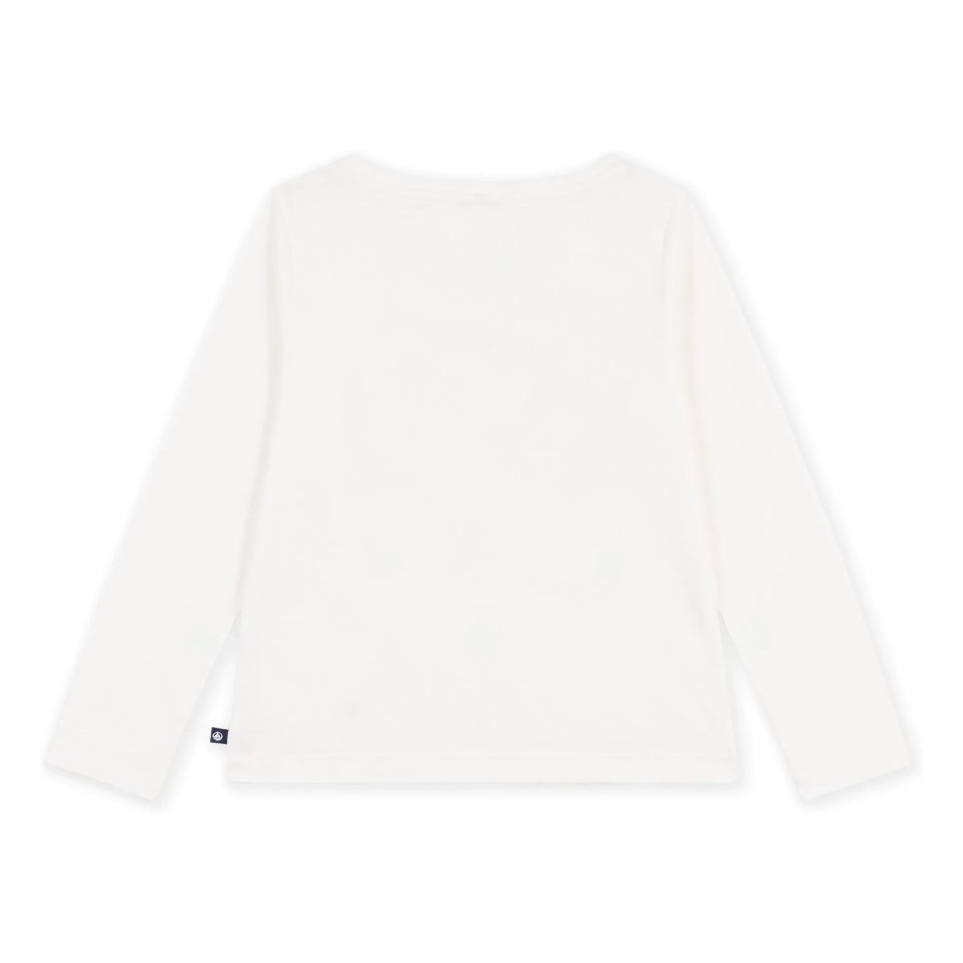 Petit Bateau - En Plein Coeur Organik Pamuklu Tişört | Beyaz