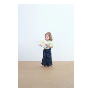 Tinycottons - Camiseta de algodón orgánico naranja | Blanco