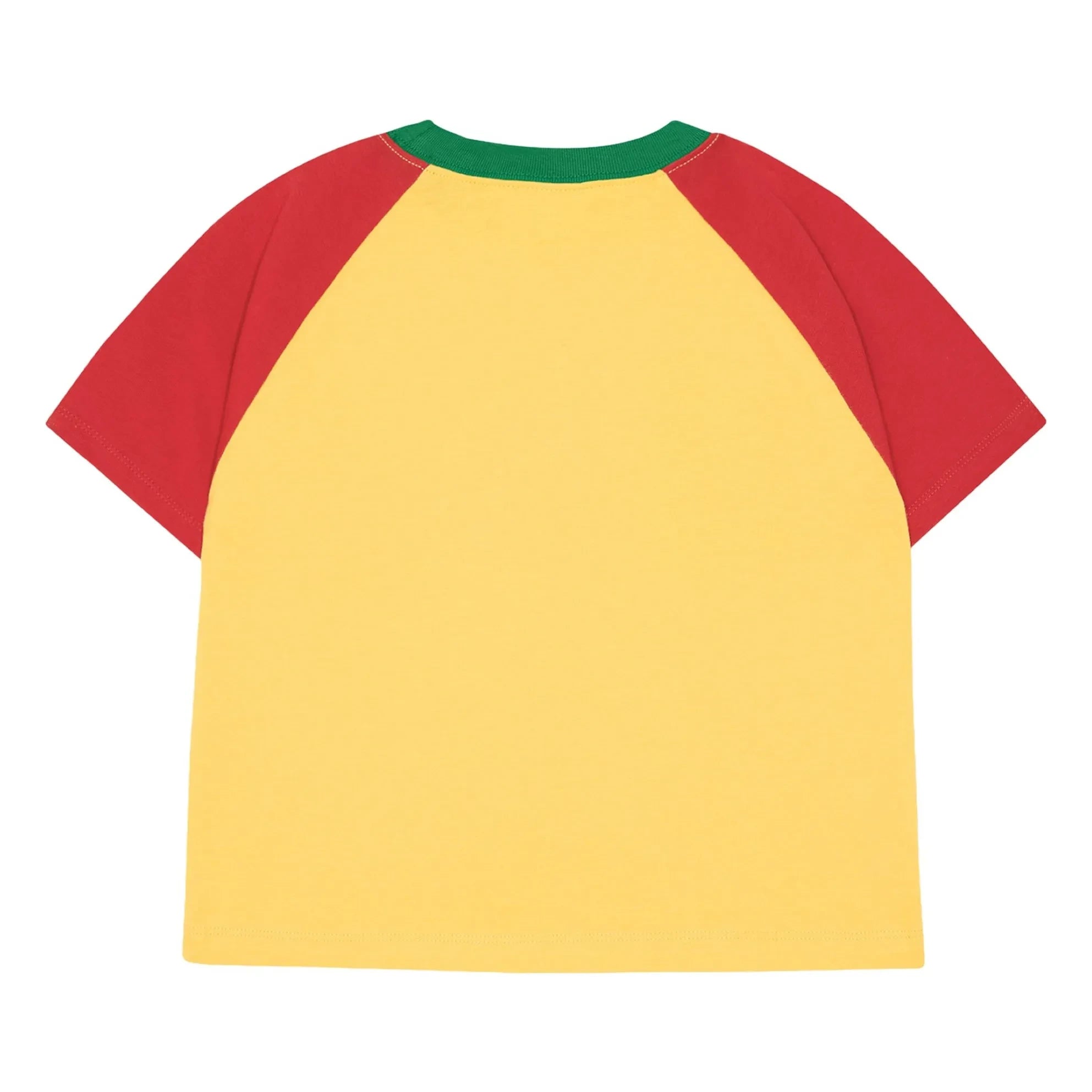Camiseta extragrande The Campamento - León de algodón orgánico | Amarillo