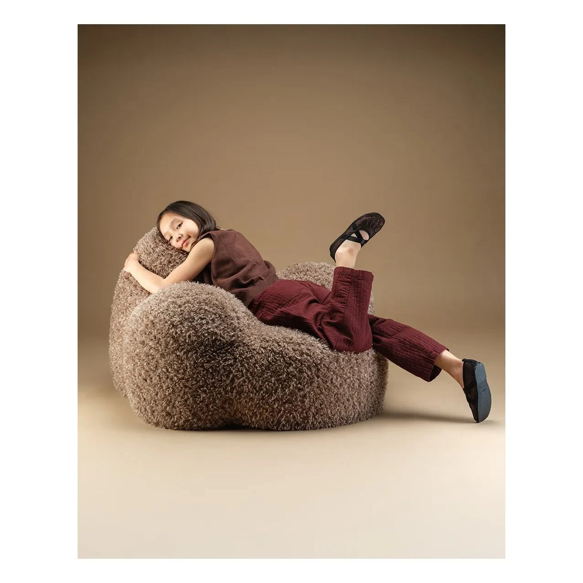 Wigiwama - Sillón Infantil Momo | Marrón