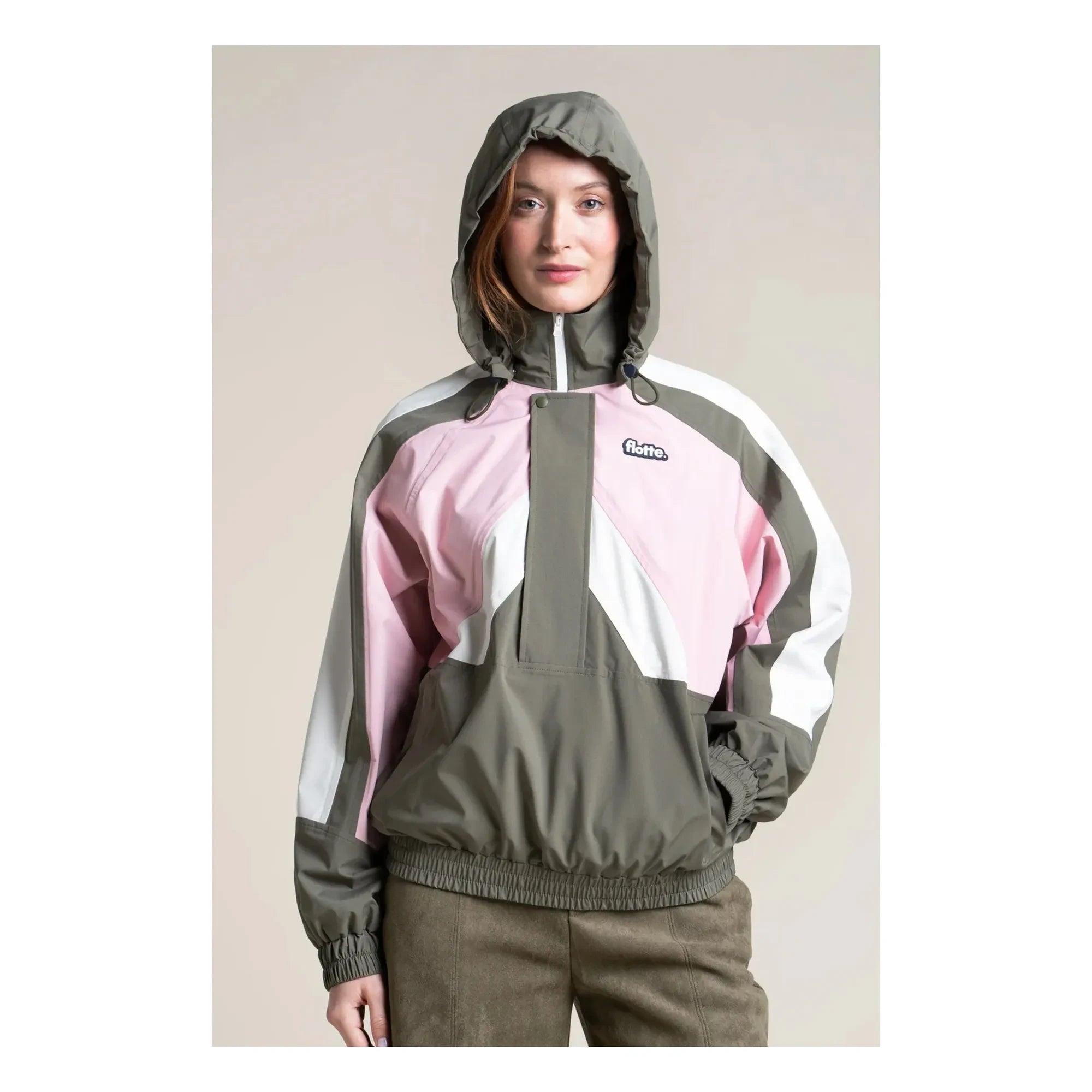 Chaqueta impermeable Flotte - Abbesses | Caqui