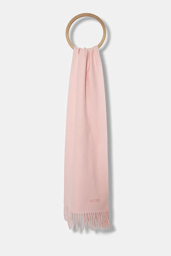 Moschino bufanda de lana para hombre de lana merino
