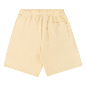 Sporty & Rich - Jogger Classic Logo Şort | Soluk sarı
