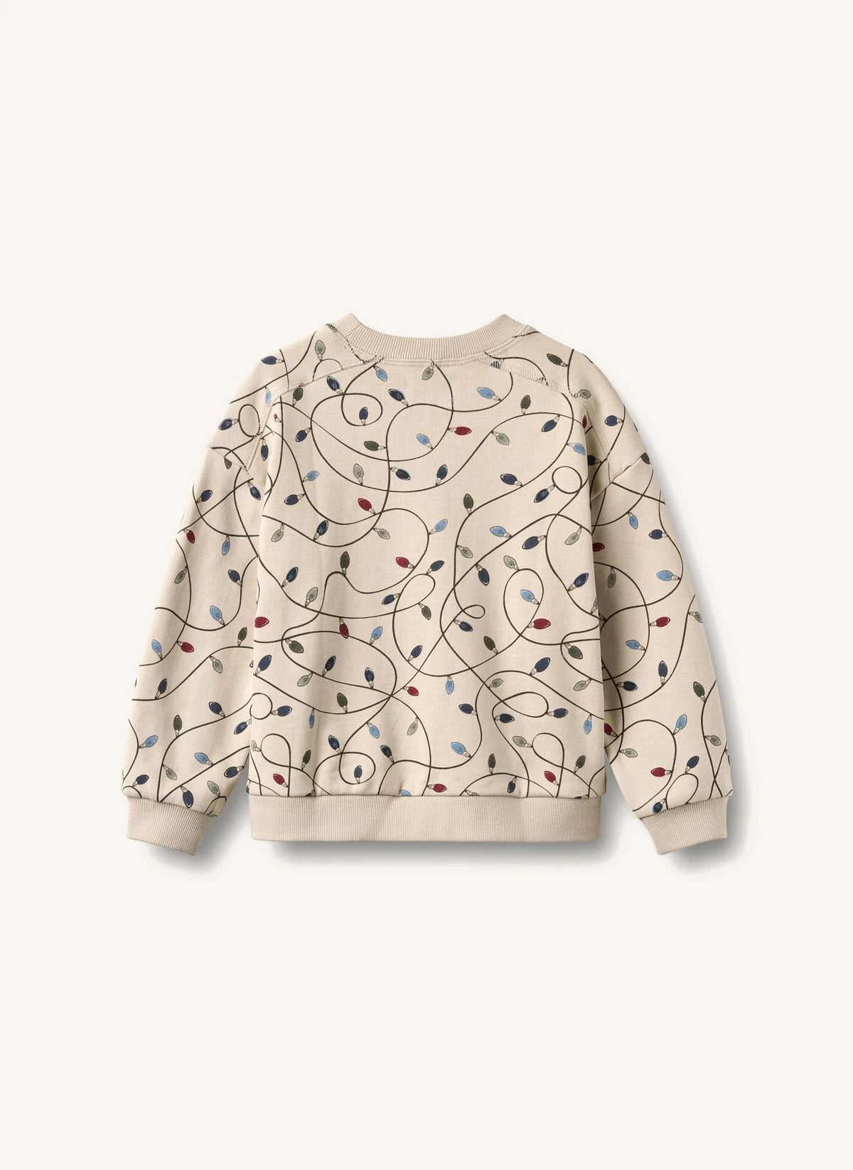 Wheat - Sandro "Guirlandes" Sudadera de algodón orgánico | Crema