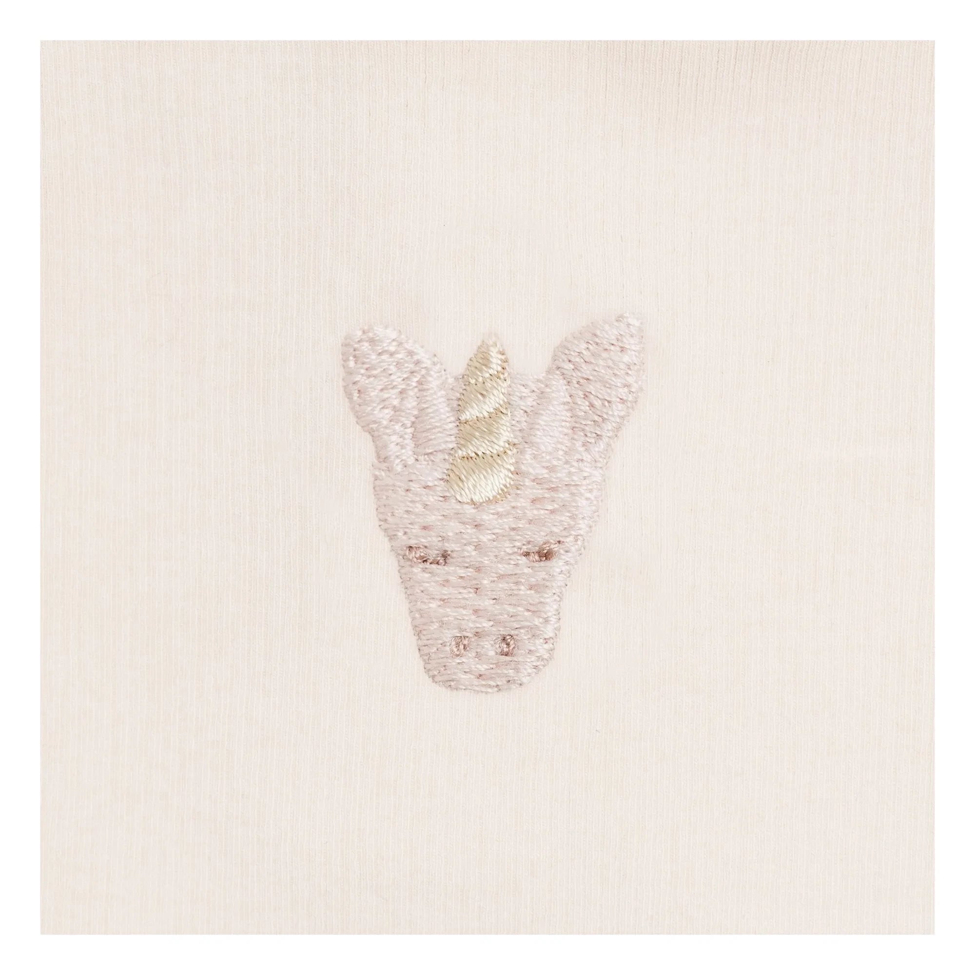 Donsje - Body Nowie Unicorne de algodón orgánico | Rosa empolvado
