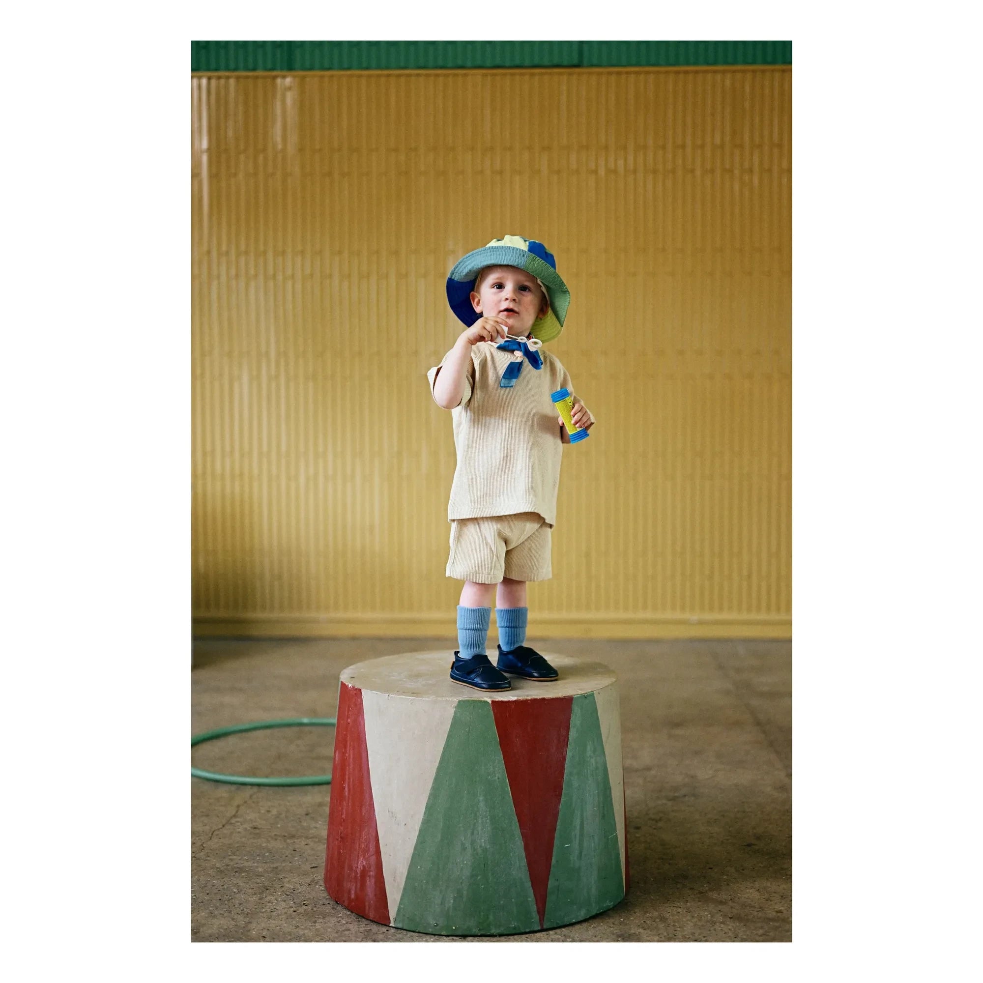 Melton - Pantuflas de cuero | Azul marino