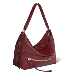 Jérôme Dreyfuss - Bolso Lucky Hobo Cabra | Granate