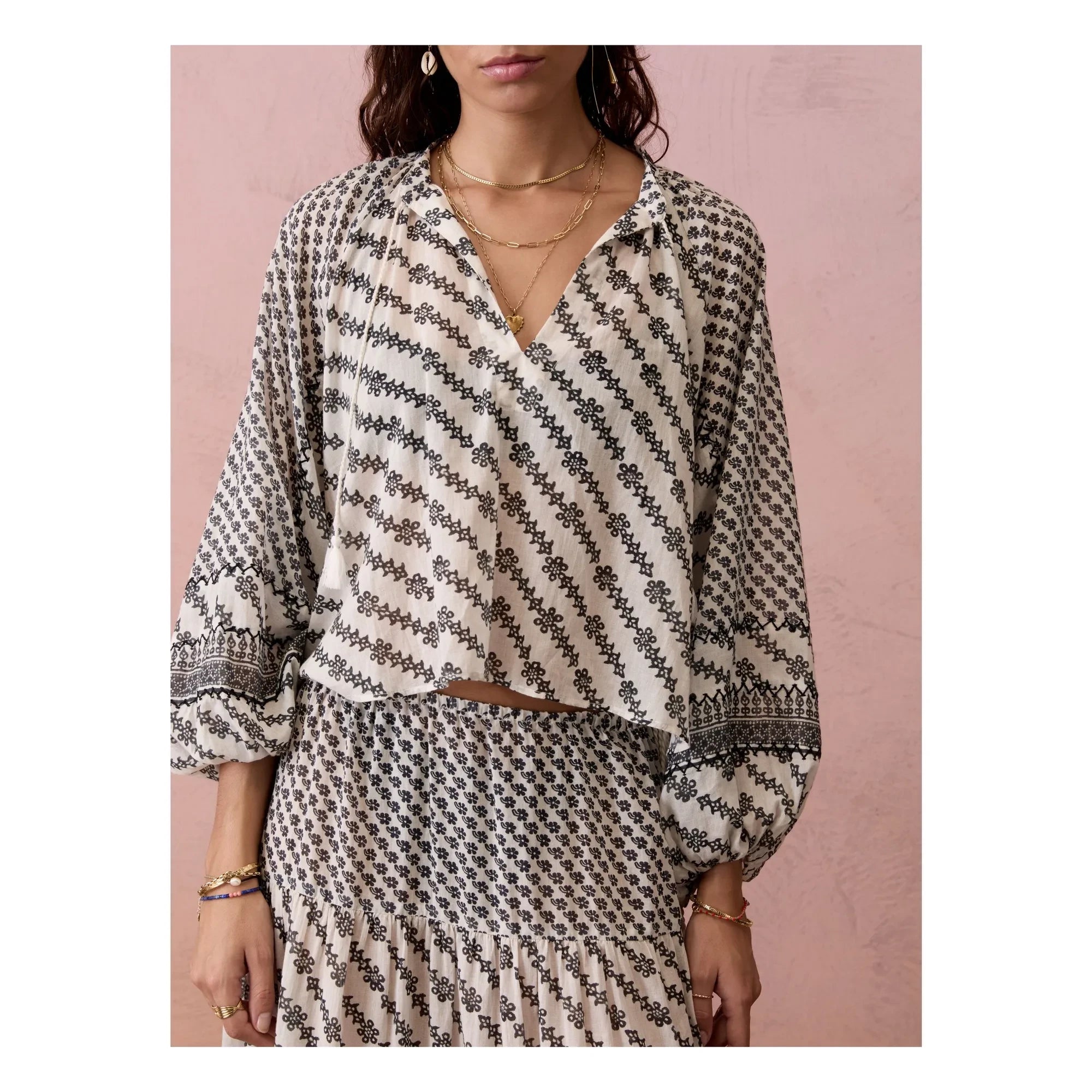 Boteh - Blusa Levante | Gris