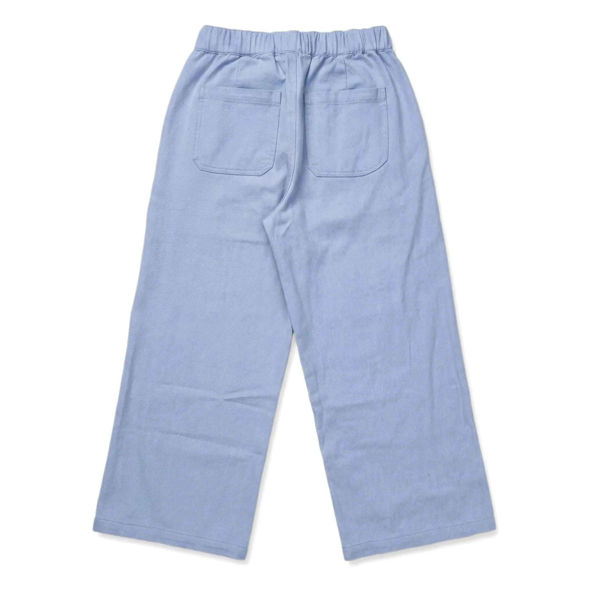 Smallable Kid - Paloma Pantalones de pernera ancha | Azul claro
