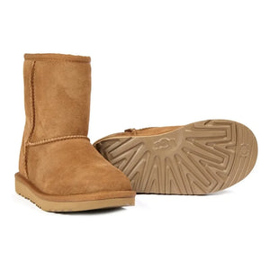UGG - Bota de Ante con Pelo Classic II | Caramelo