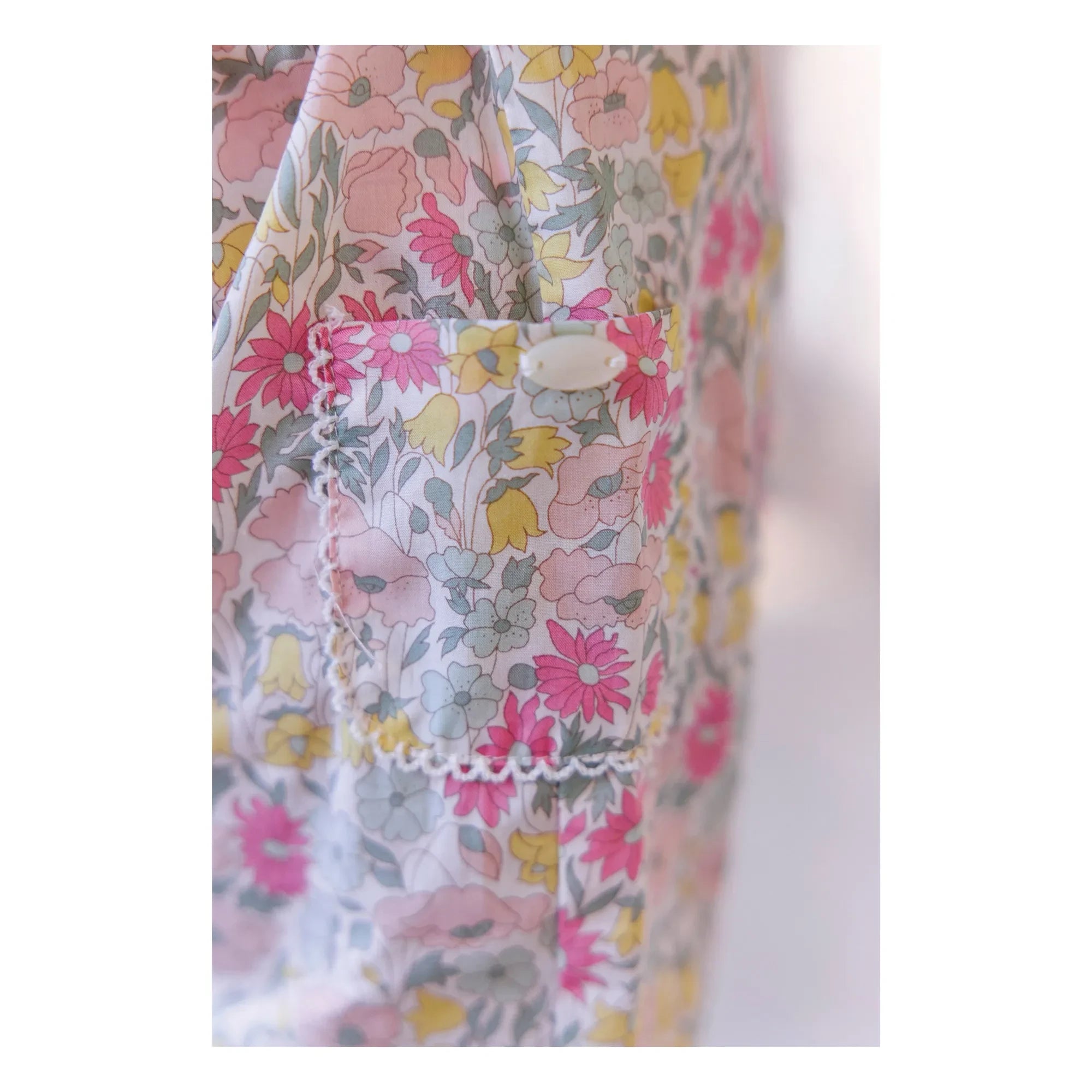 Tartine et Chocolat - Pantalones con volantes Liberty | Amarillo