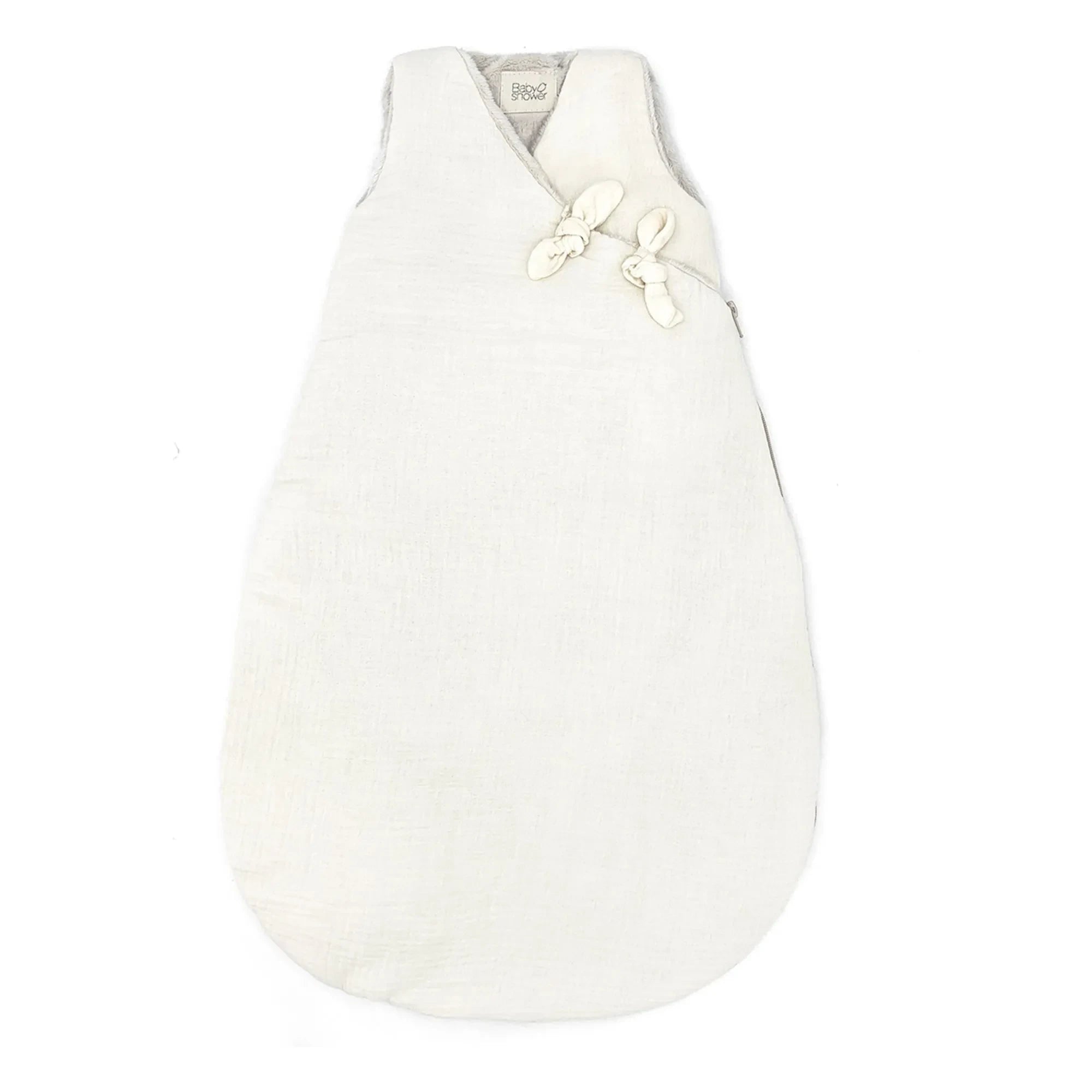Baby shower - Saco de dormir polar | Marfil