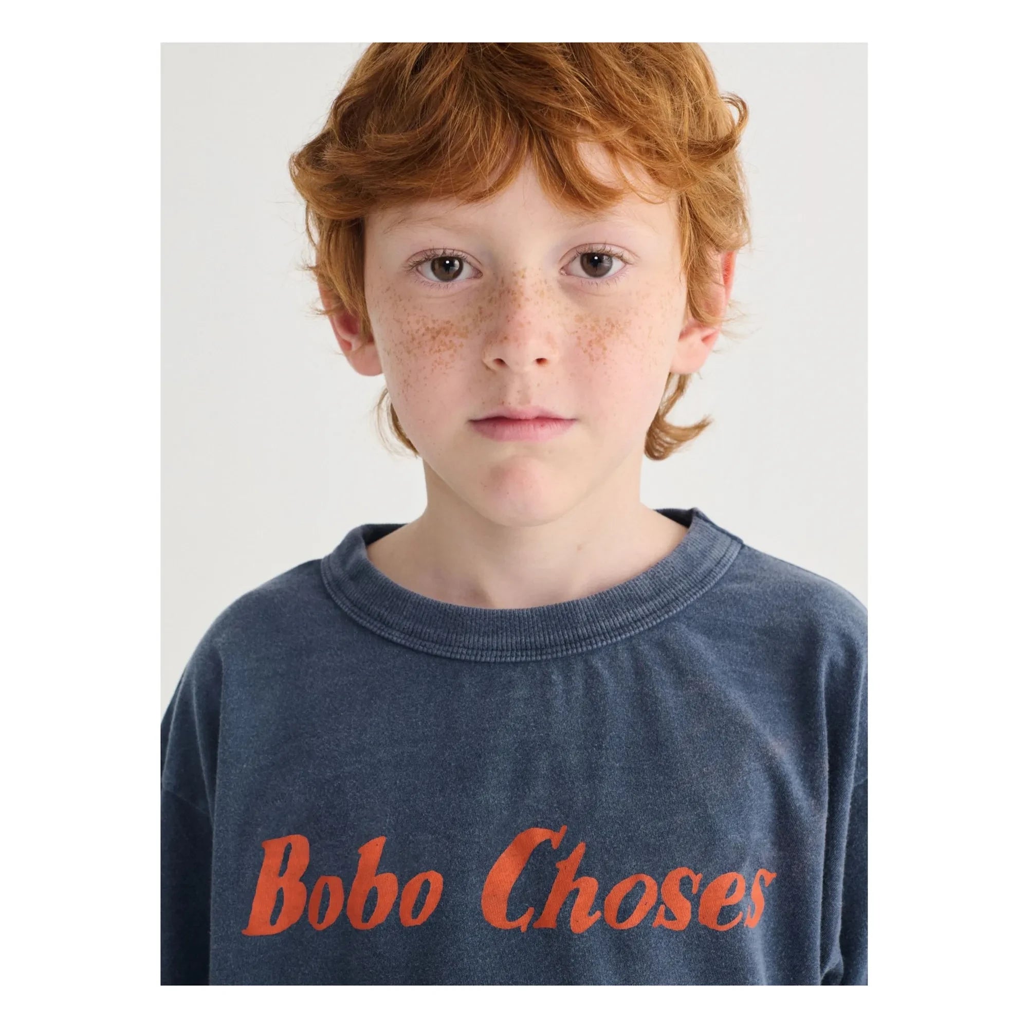Bobo Choses - Bobo Choses Camiseta de Algodón Orgánico | Azul Marino