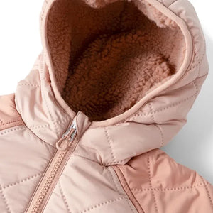 Liewood - Chaqueta reversible estilo sherpa Jackson, fabricada con fibras recicladas | Rosa claro