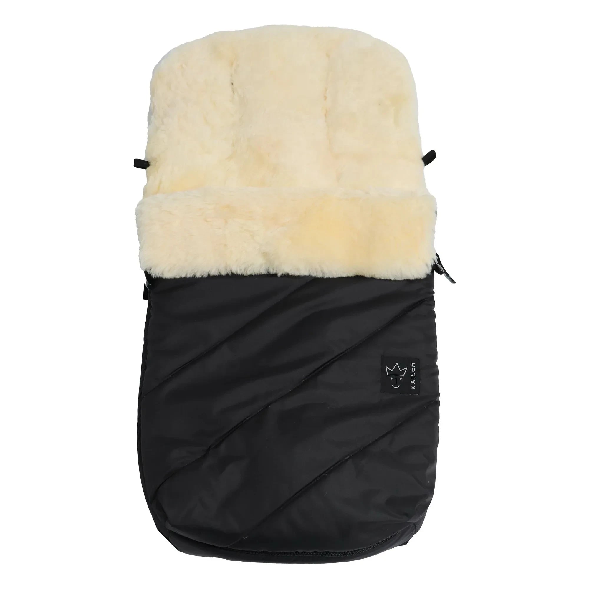 Kaiser - Saco universal de piel de cordero Hugo | Negro