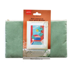 La Petite Épicerie - Kit de lienzo de medio punto para hacer tú mismo