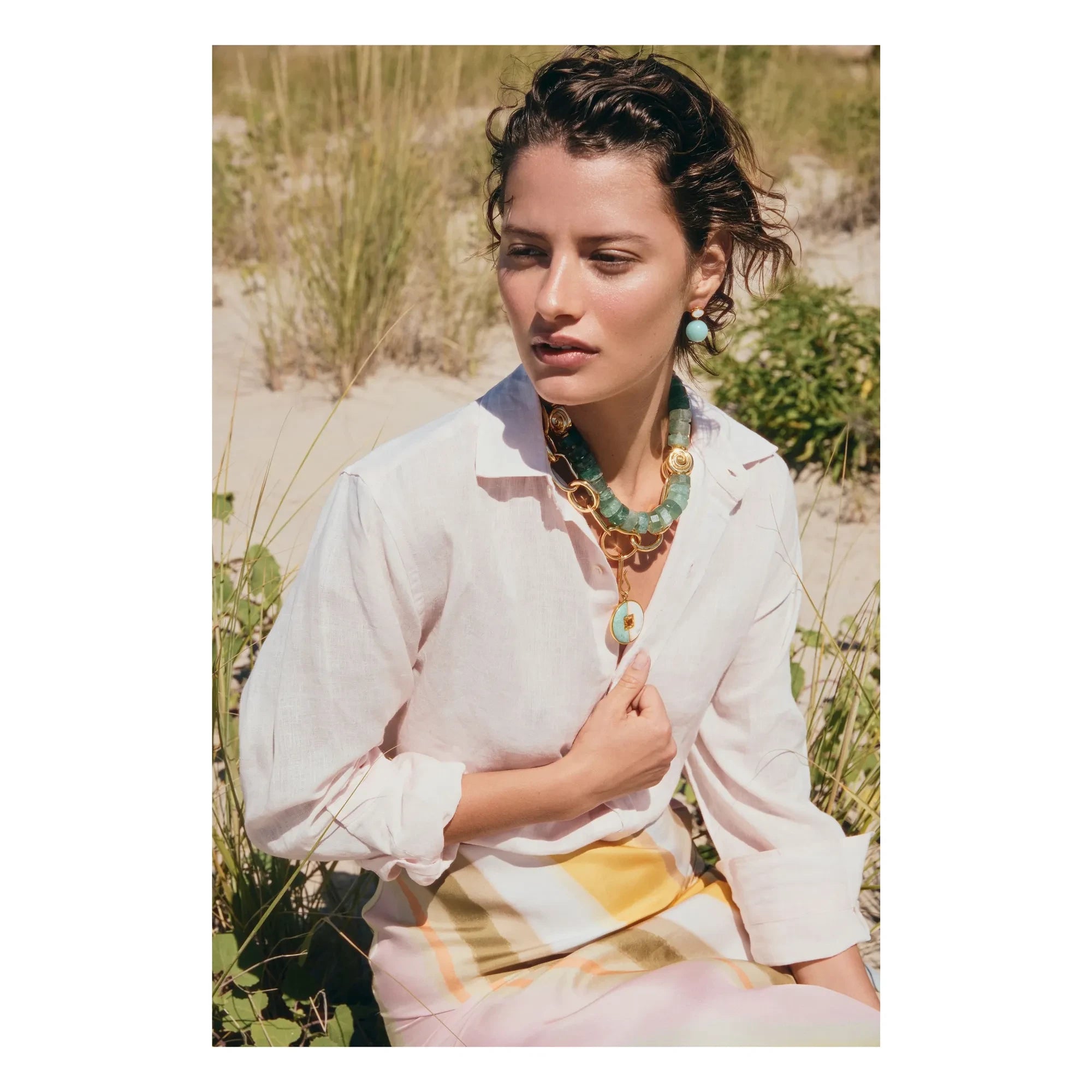 Lizzie Fortunato - Collar Umi | Marrón