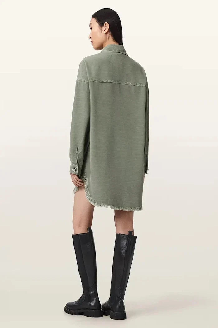 Vestido camisero de lyocell HETTIE de AllSaints