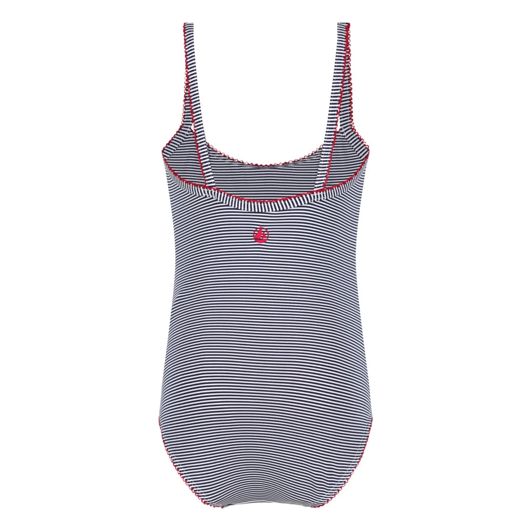Petit Bateau - Bañador a rayas | Azul marino