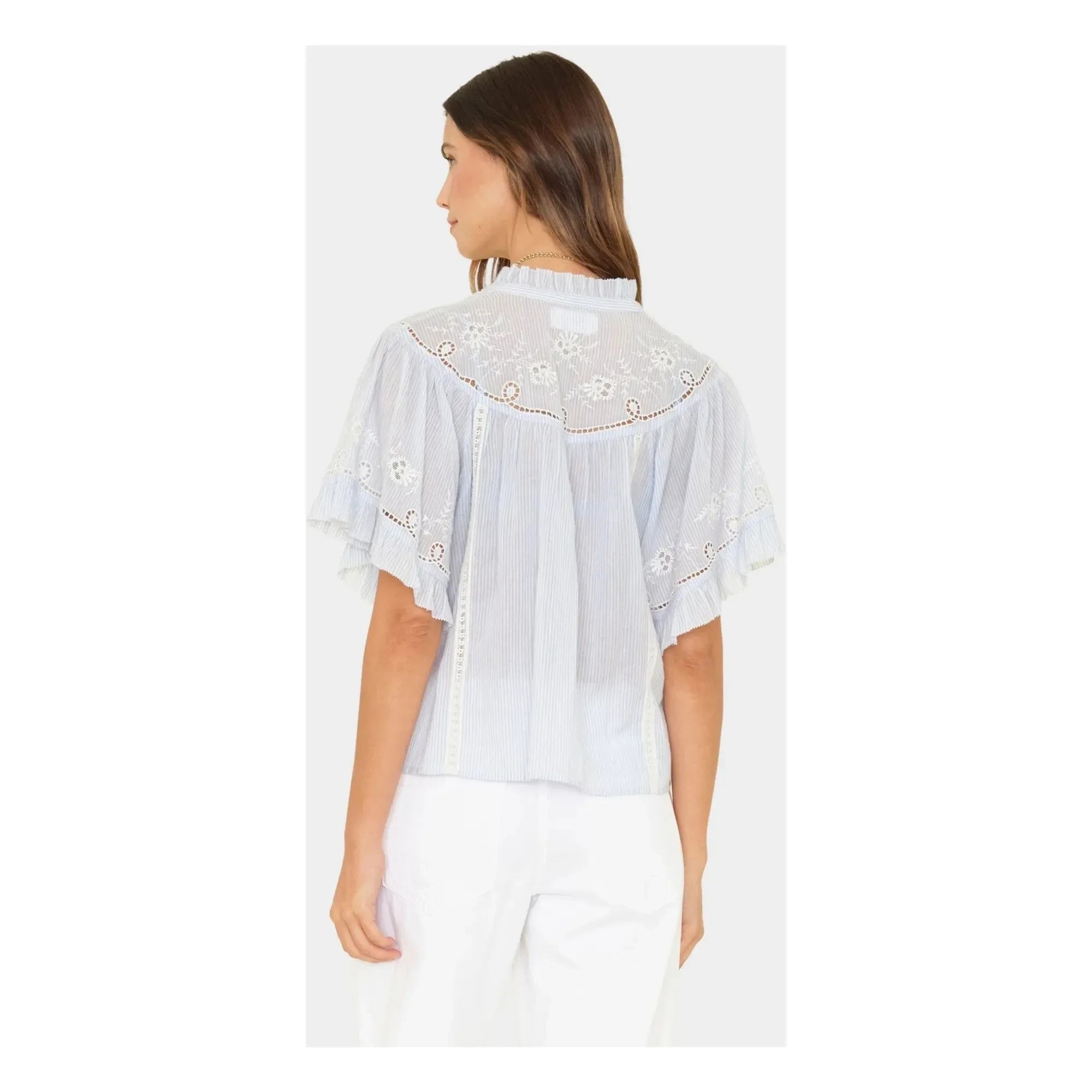 Xirena - Blusa Maé Pamuk | Azul claro