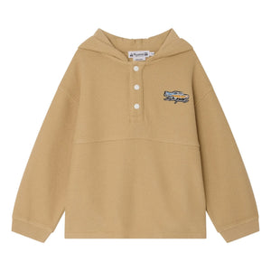 Bonpoint - Sudadera con capucha Edan de algodón orgánico | Beige