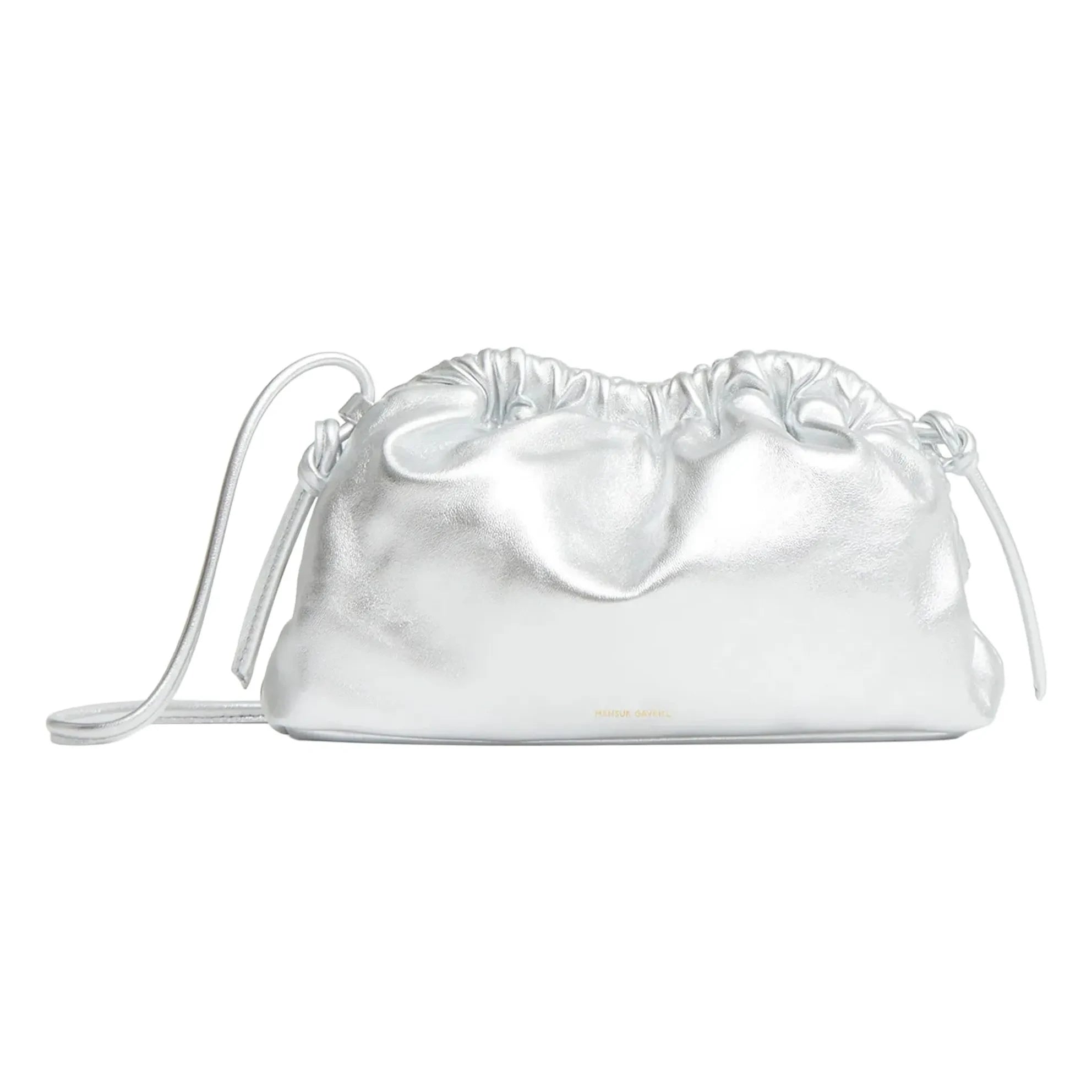 Mansur Gavriel - Mini bolso de mano Cloud Clutch | Plateado