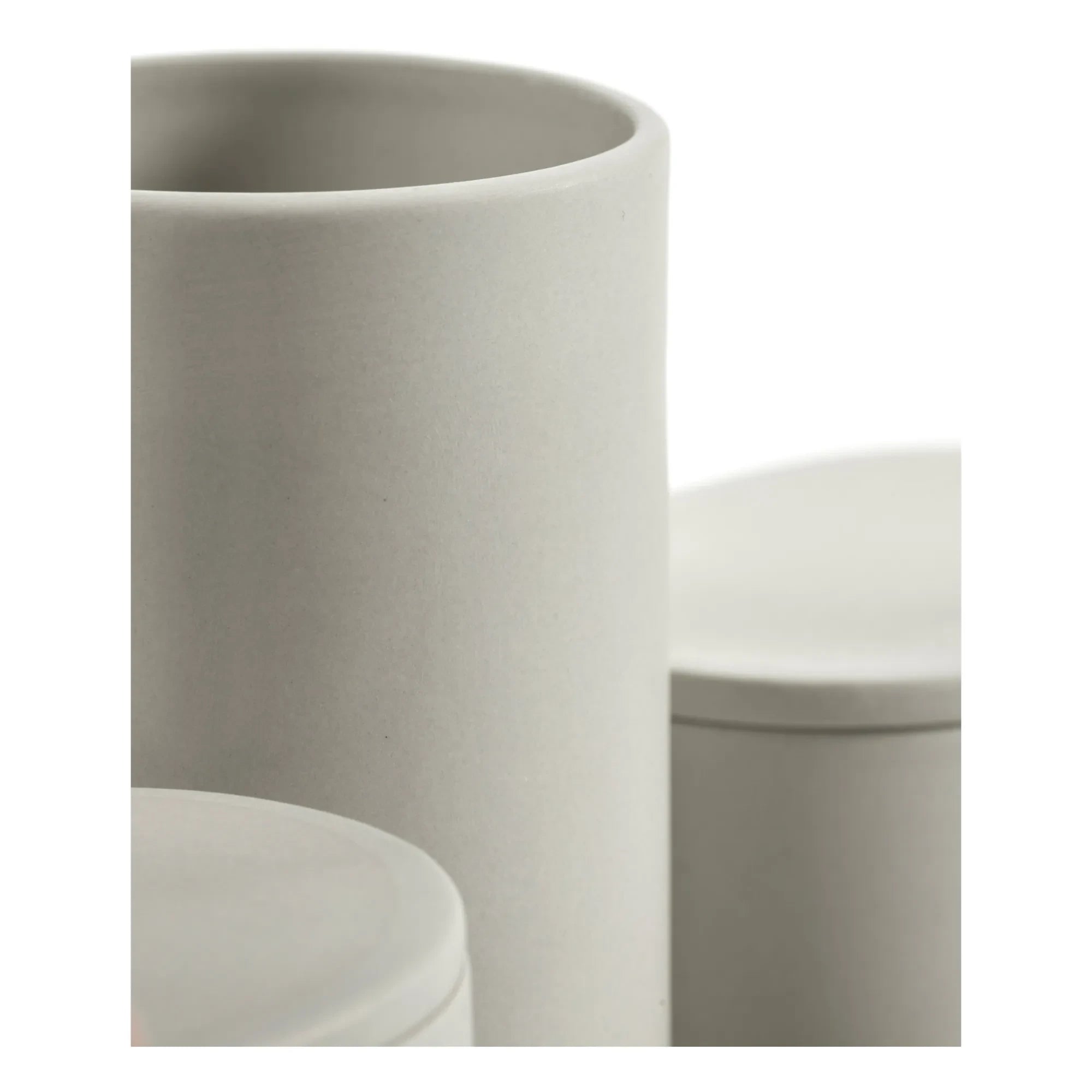 Serax - Caja redonda con tapa | Beige