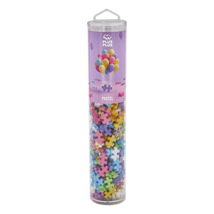 Plus-Plus - Tubo de colores pastel - 240 piezas