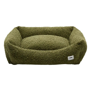 Cafide - Cama para perros Snozy de felpa | Verde