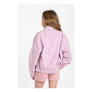 Smallable Niño - Chaqueta de rayas Noah | Rosa Polvo