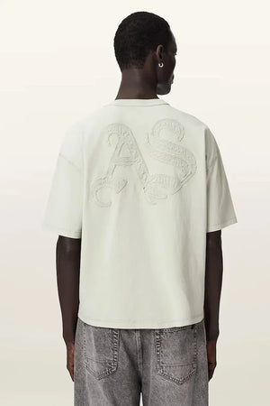 Camiseta de algodón para hombre INSIGNIA de AllSaints