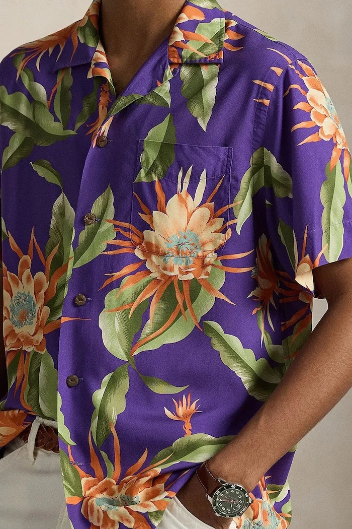 Camisa de viscosa de hombre Polo Ralph Lauren
