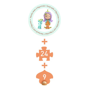 Djeco - Tinyly - Puzzl'Up Lily & Polo