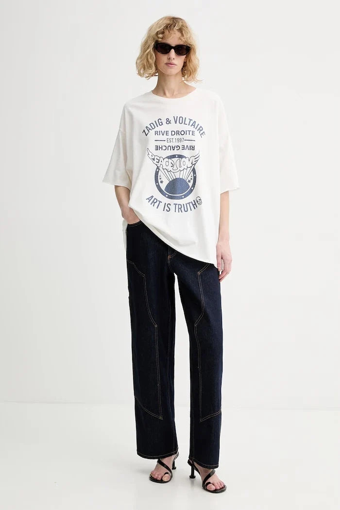 ZADIG&VOLTAIRE Camiseta de Algodón