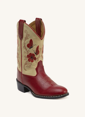 Bootstock - Botas vaqueras Bloom | Rojo
