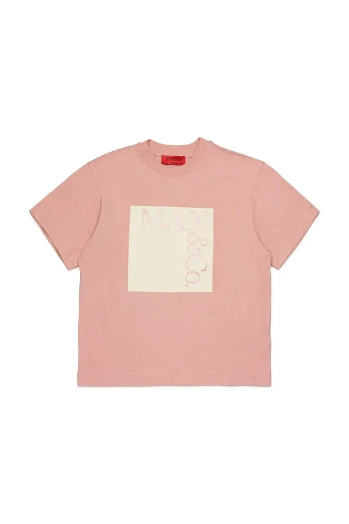 MAX&Co. Camiseta de algodón para niños MAXT1F
