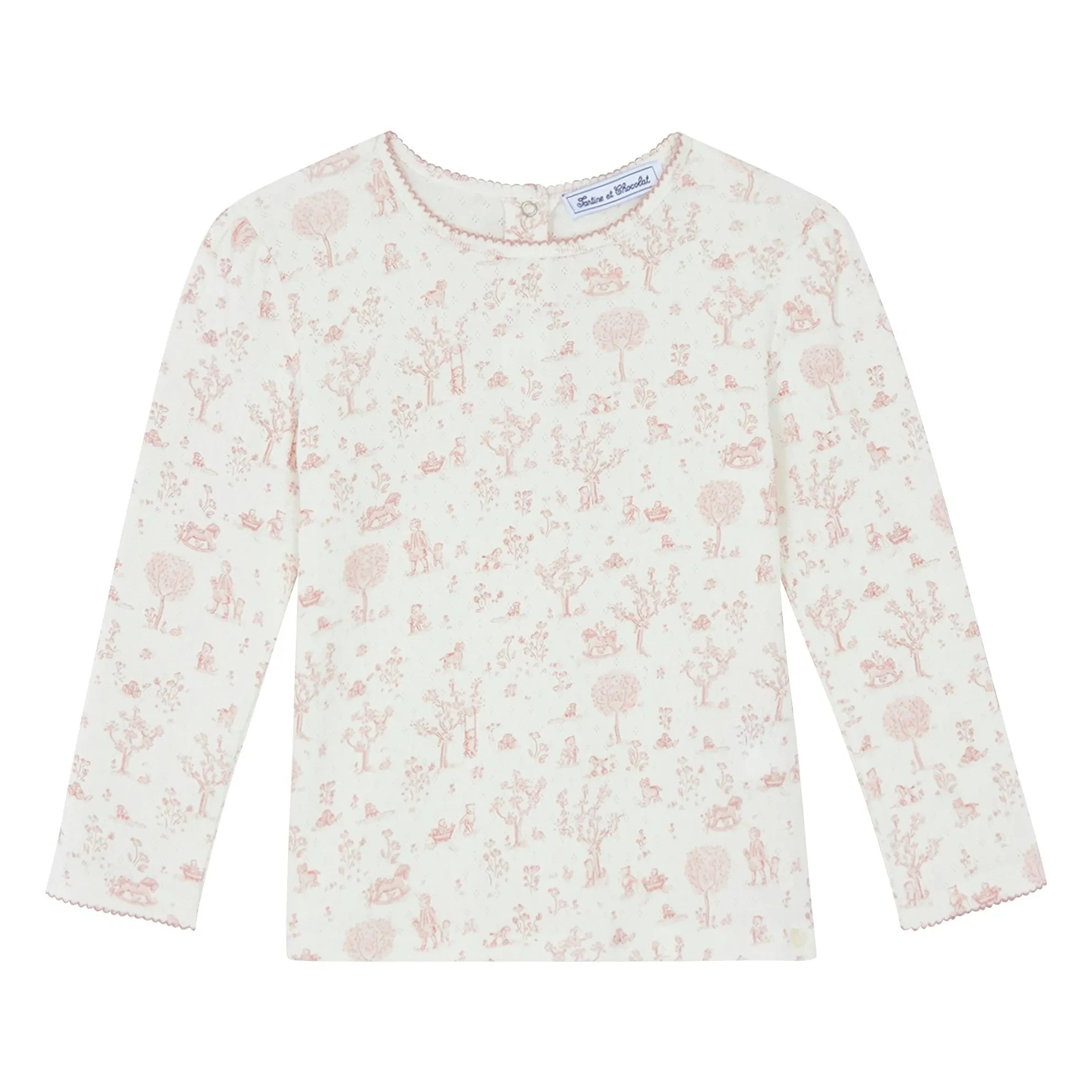 Tartine et Chocolat - Pijama Forest | Rosa palo