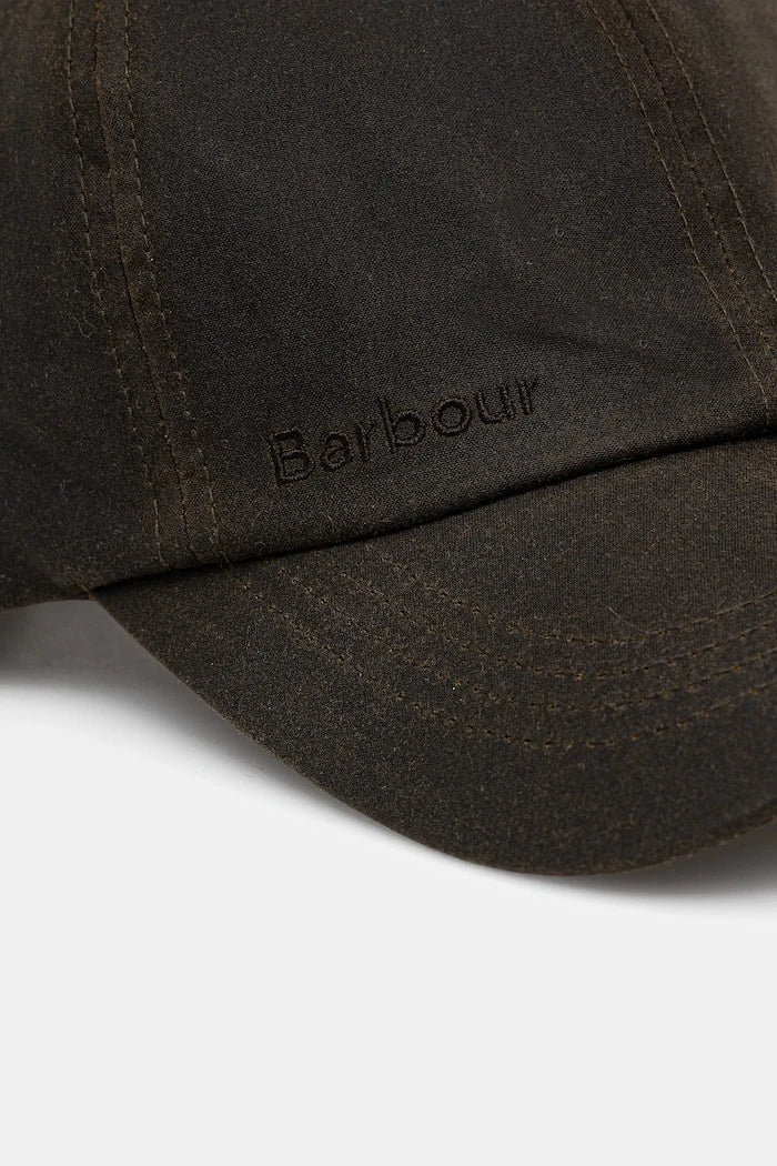 Gorra Barbour de Algodón con Visera