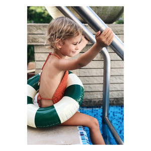 Petites Pommes - Anna Donut Hinchable | Verde Oscuro