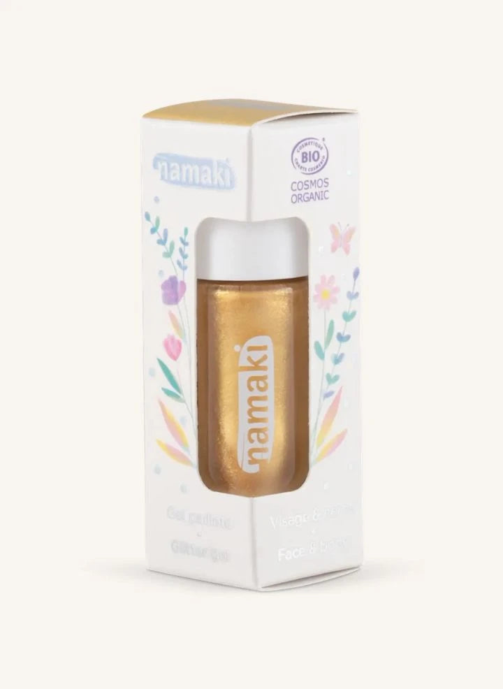 Namaki - Gel con Brillos | Oro
