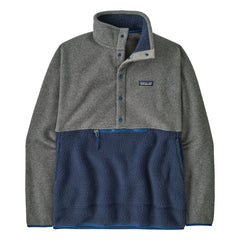 Patagonia - Polar Retro Pile de 1/2 broche Fibras Recicladas | Azul