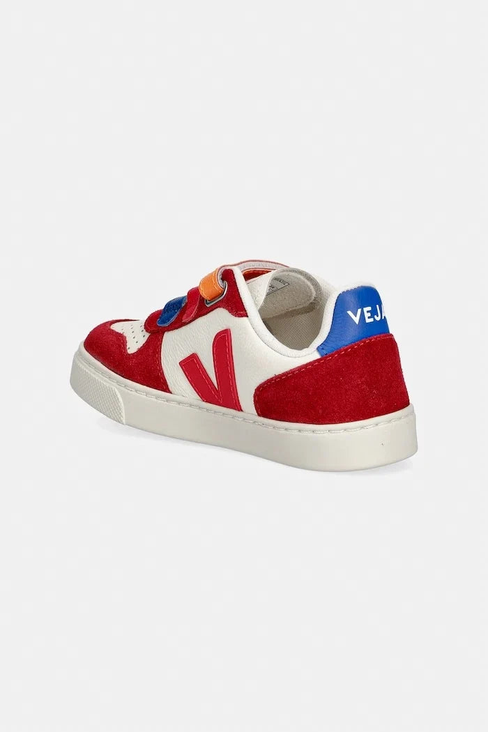 Zapatillas deportivas de piel Veja Small V-10 para niños